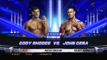 WWE '12 - Cody Rhodes vs. John Cena