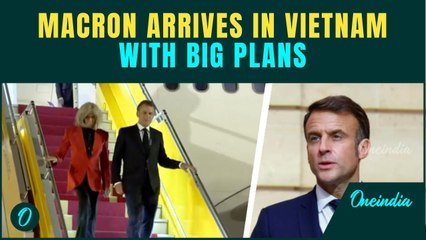 Macron’s BIG MESSAGE To China|  Begins Southeast Asia Tour In Vietnam, Aims To Rival US And China