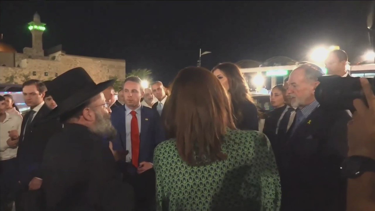 U.S. Secretary of Homeland Security Kristi Noem visits Western Wall