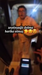 Uzun zamandır anne yemeğine hasret kuryeye sarma veren güzel kalpli müşteri 😊