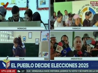 Fiscal Saab afirmó que el proceso electoral transcurre con total éxito y paz en todo el país