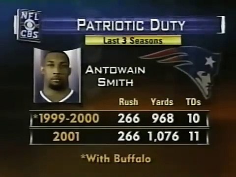 NFL 2001 Week 17 - New England Patriots at Carolina Panthers