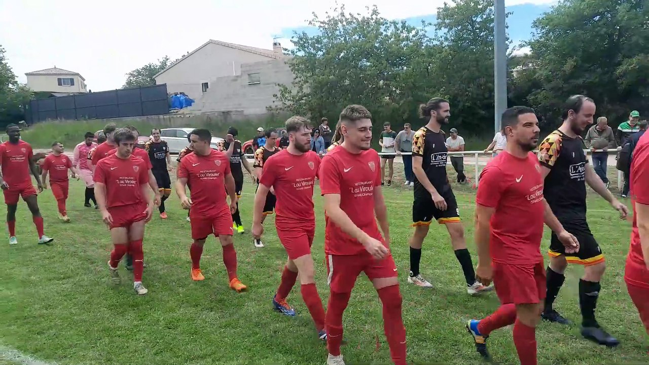 LA VIDÉO DE L'ENTRÉE DES JOUEURS AS DU PIC VS ENT.CSC.ASSB DIMANCHE 25 MAI 2025