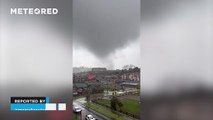 Incredible tornado devastates Puerto Varas, Chile! The phenomenon has caused significant damage in the area.