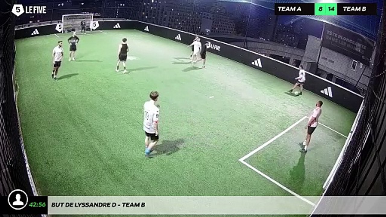 But de Lyssandre D - Team B