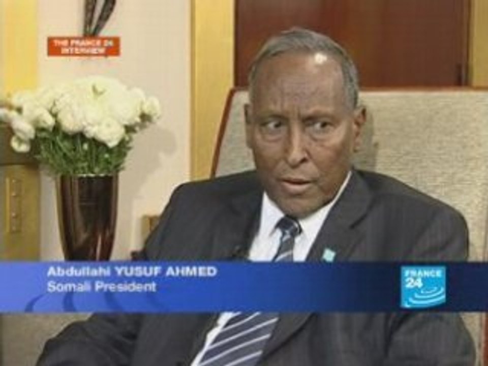 Abdullahi Yusuf Ahmed, Somali President   France 24