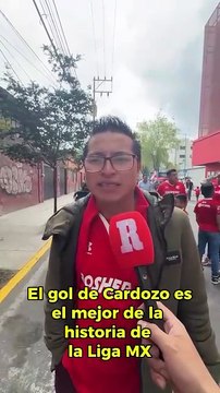¿PIENSAS LO MISMO Lo presumen a más no poder, pues consideran que el gol de Cardozo antes el América es la anotación más hermosa que ha existido en la Liga MX.