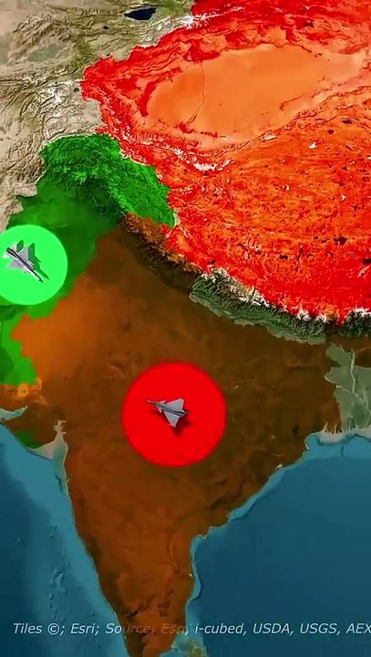 How Pakistan Air force Shot  Down Indian Rafael #pakistan #facts #maps #youtubeshorts #india