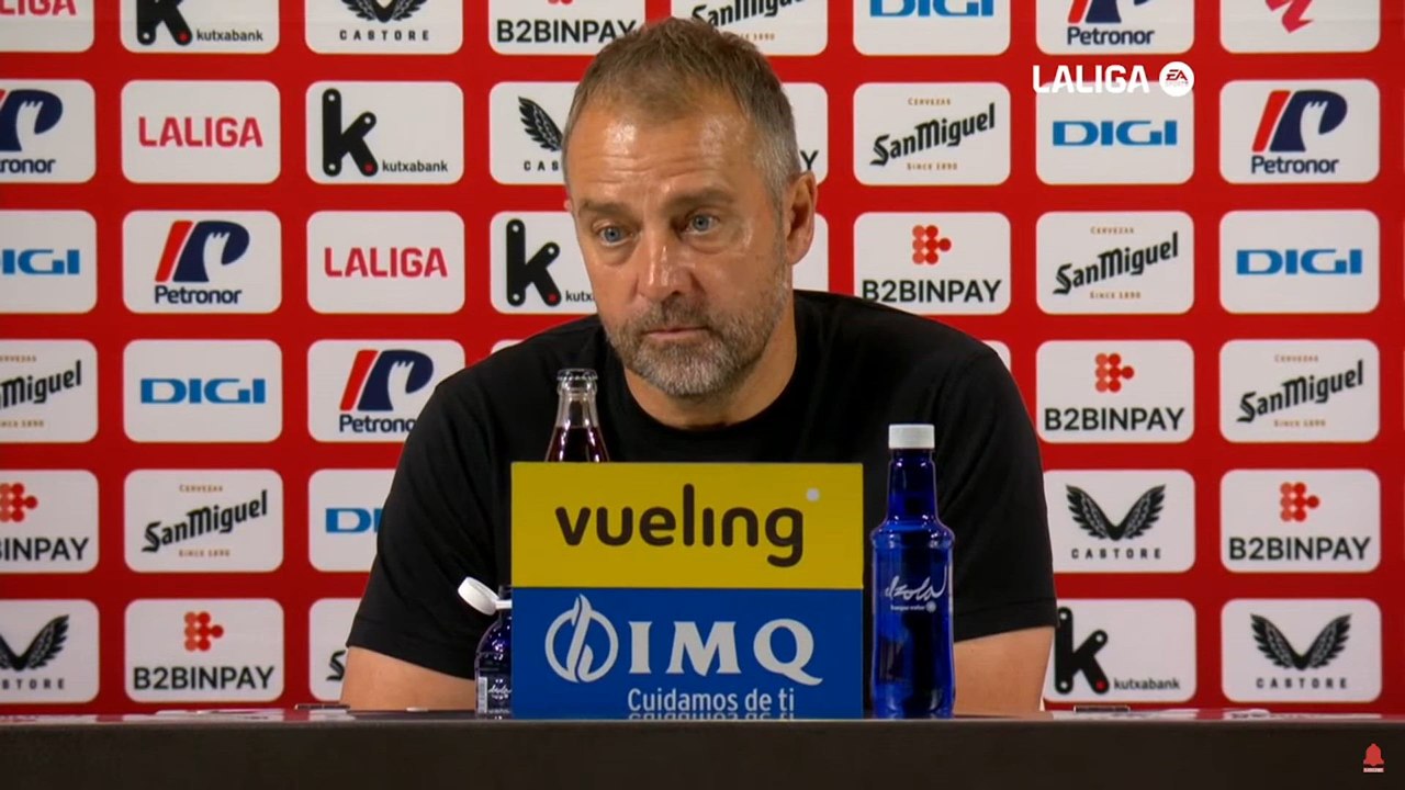 RUEDA de PRENSA COMPLETA de HANSI FLICK tras el ATHLETIC 0 - 3 FC BARCELONA