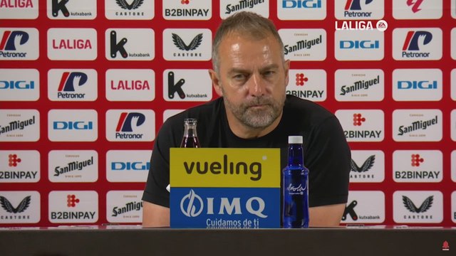 HANSI FLICK sobre el POSIBLE FICHAJE de JOAN GARCÍA