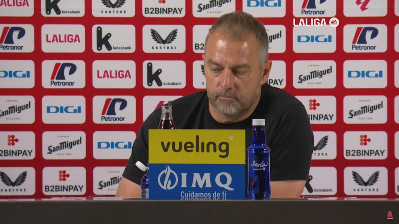 HANSI FLICK sobre el FICHAJE de XABI ALONSO por el REAL MADRID