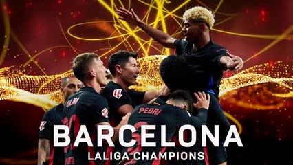 Barcelona's LaLiga Title in Numbers
