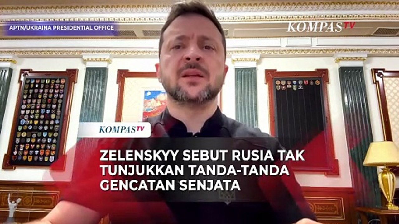 Zelenskyy Sentil Rusia: Tidak Ada Tanda-Tanda Gencatan Senjata, Belum Siap Akhiri Perang!