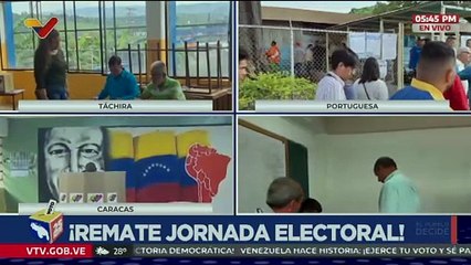 Min. Ramón Velásquez: Venezuela está ejerciendo su derecho al voto en paz