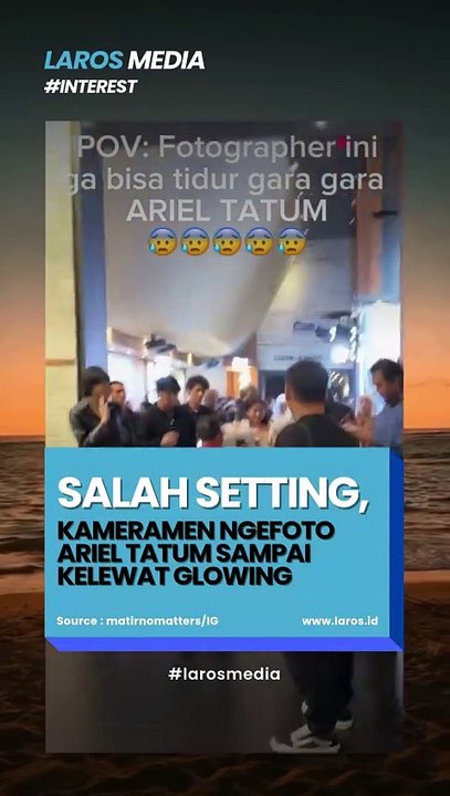 Salah Setting, Kameramen Foto Ariel Tatum Sampe Kelewat Glowing