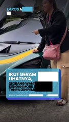 Ikut Geram, Wanita Ini Foto Didalam Mobil Mewah Tanpa Seizin Pemilik