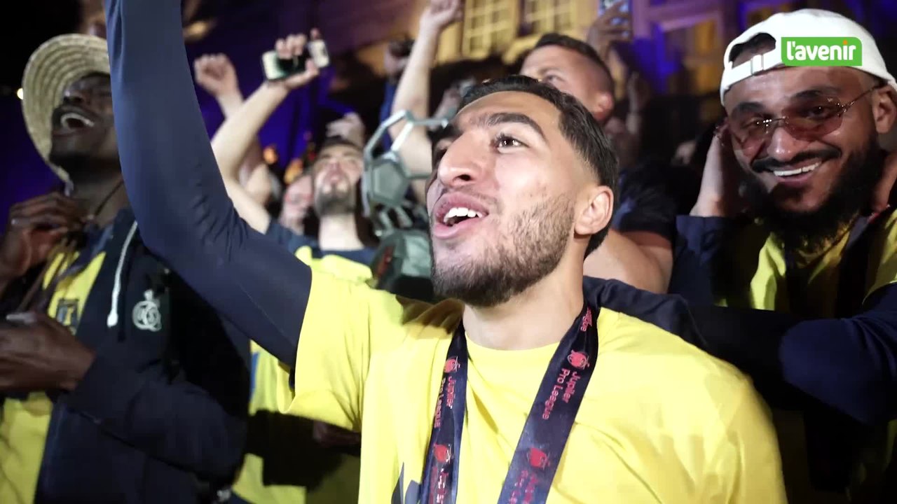 Les supporters saint-gillois ont fêté les nouveaux champions