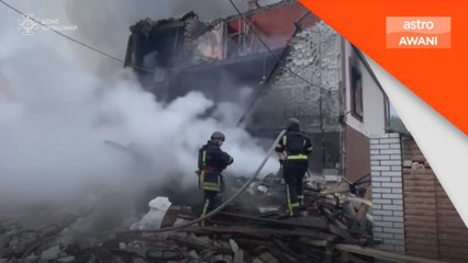 Rusia lancar serangan udara terbesar terhadap Ukraine