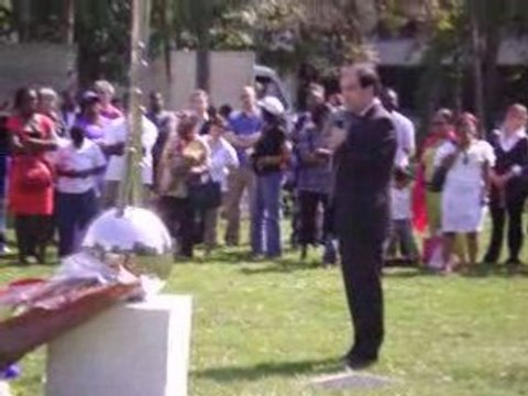 Discours Didier Arnal cérémonie abolition esclavage