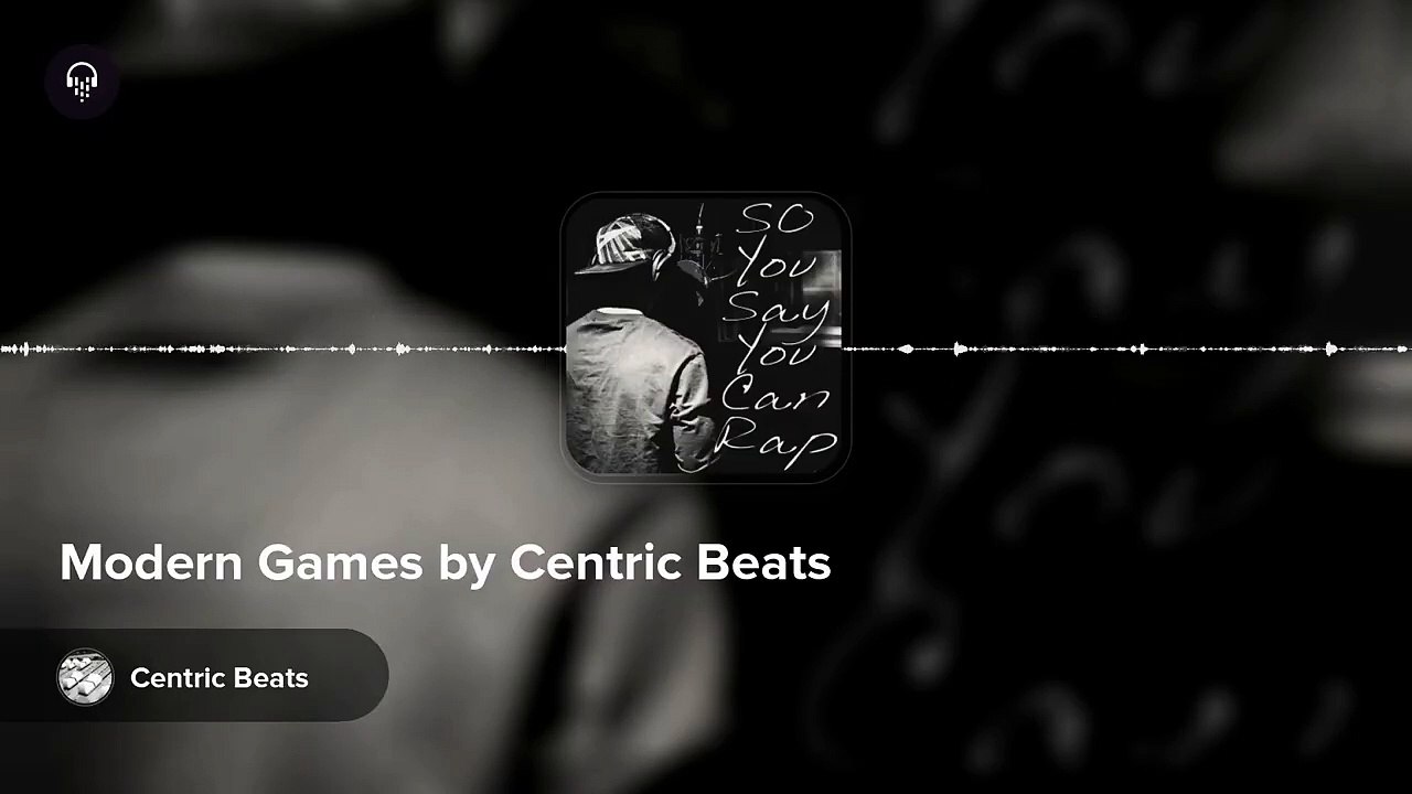 Melodic Rap Beat - Modern Games - Lyrical hip hop beat