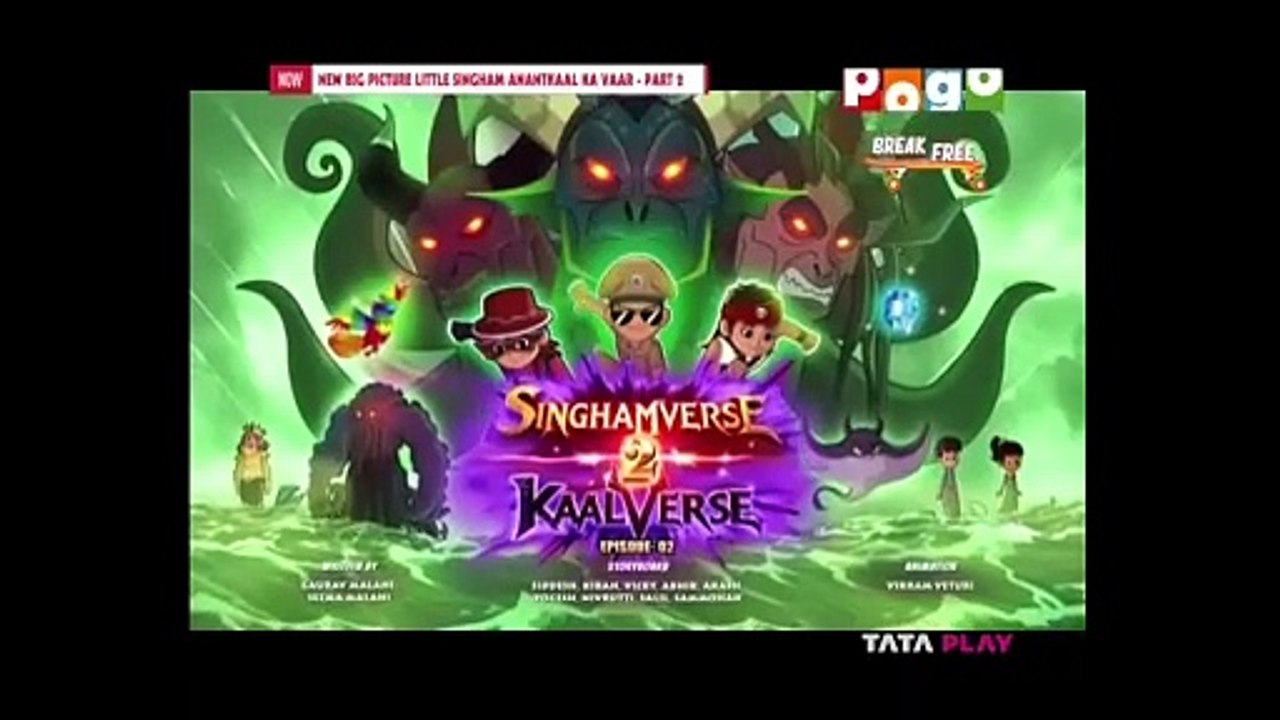 LITTLE SINGHAM ANANTKALL KA VAAR PART 2 480P MULTI BY Cartoon_Anime_World