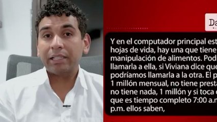 Otro polémico audio:  David Racero ofrece contrato de un millón de pesos sin prestaciones