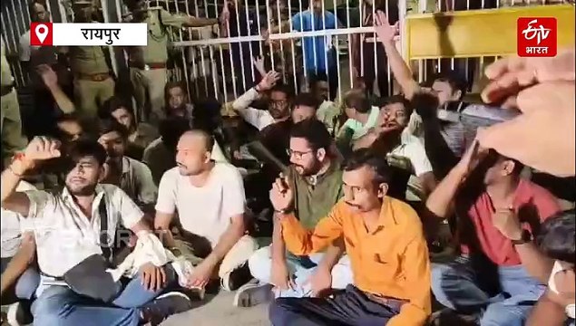 मेकाहारा कवरेज के लिए गए पत्रकार के साथ निजी बाउंसरों ने की धक्का मुक्की