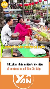 Tiktoker nhận ý kiến trái chiều vì content na ná Tủn Cùi Bắp