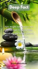 [Deep Fact] You might not notice but minds can....