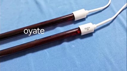 Infrared Heating Element 460mm 110v 500w Ruby Carbon Fiber Heating Lamp for Baby incubator