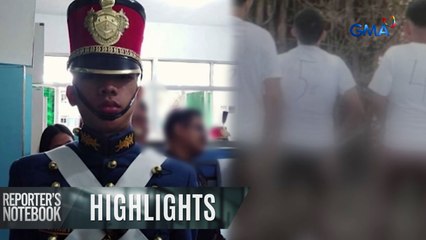 Estudyante, namatay dahil umano sa hazing | Reporter’s Notebook