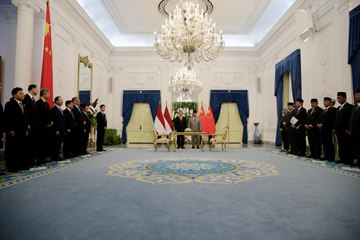 Prabowo : Indonesia dan Tiongkok Bersama Ciptakan Kawasan Damai dan Aman