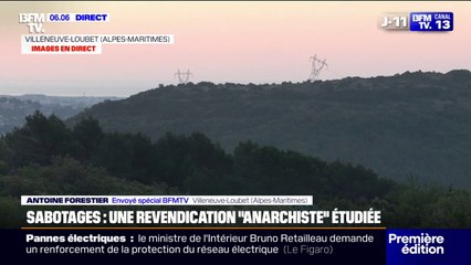 Panne d'électricité dans les Alpes-Maritimes: une revendication "anarchiste libertaire" étudiée
