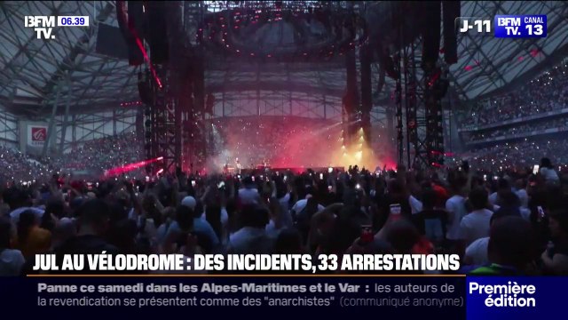 Jul au Vélodrome: près de 150.000 spectateurs et 33 interpellations recensées