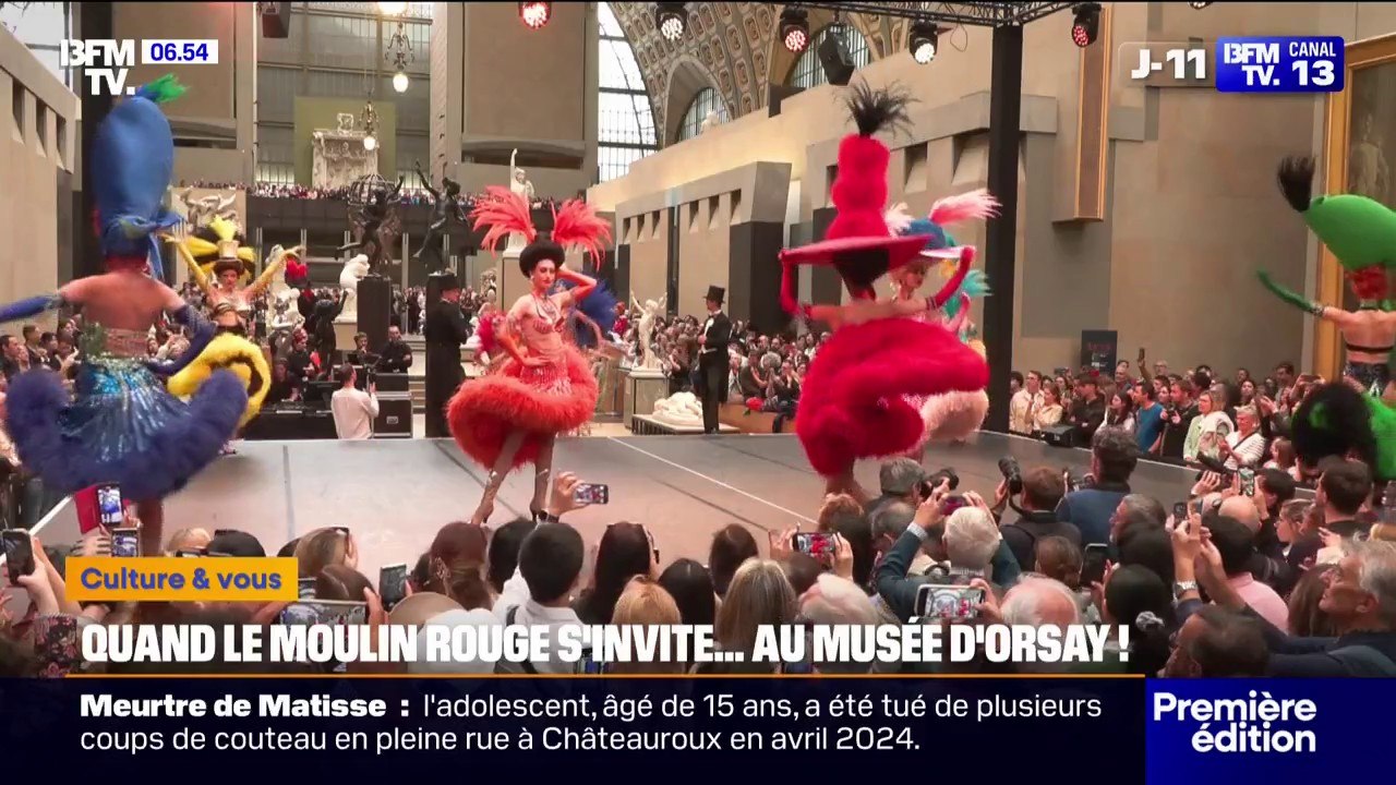 Cabaret: le Moulin Rouge s'invite dans la grande nef du musée d'Orsay