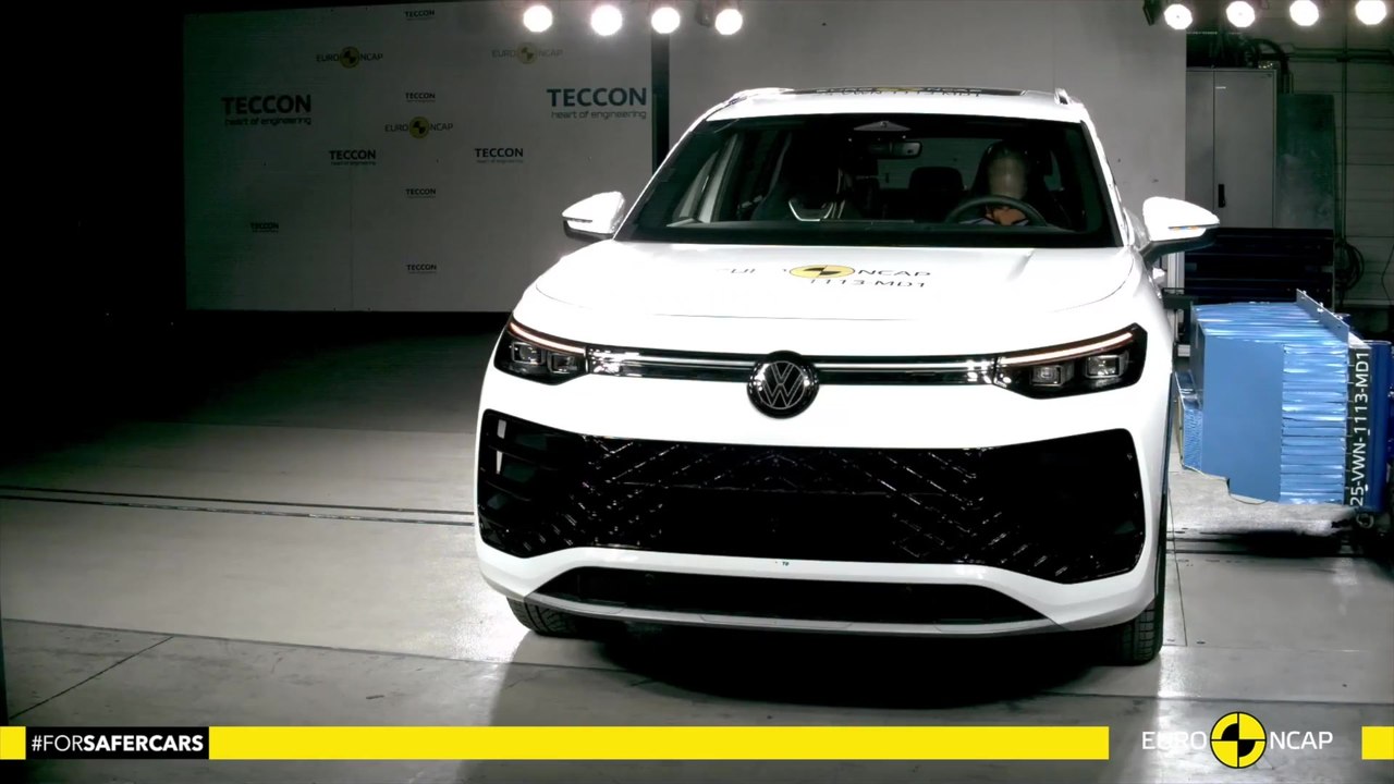 Erneut Bestnote für ein Volkswagen Modell - Neuer Tayron erzielt 5 Sterne im Euro NCAP