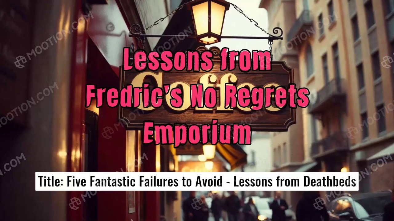 Lessons from Fredric's No Regrets Emporium