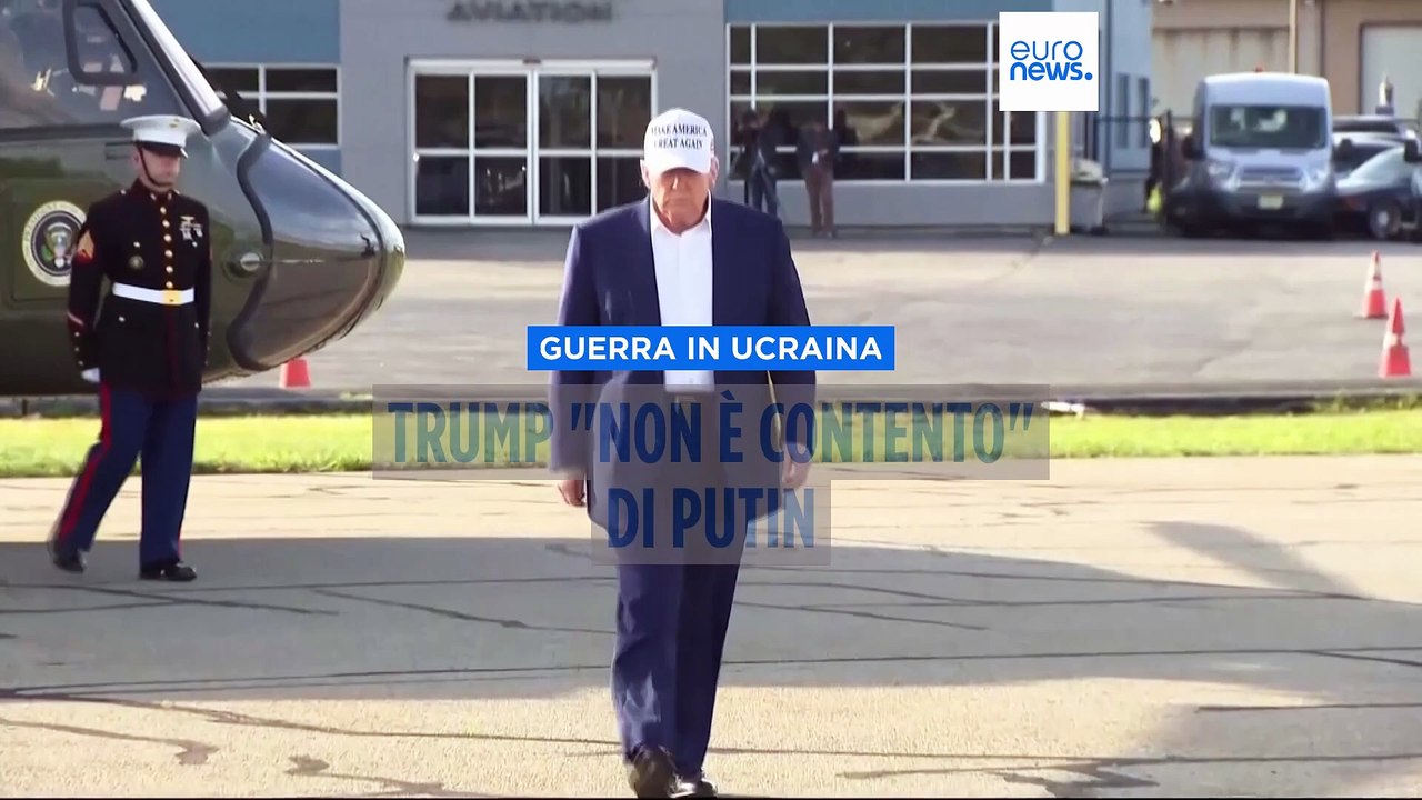 Trump rimanda i dazi del 50% per l'Ue, poi commenta la guerra in Ucraina: Non sono contento di Putin