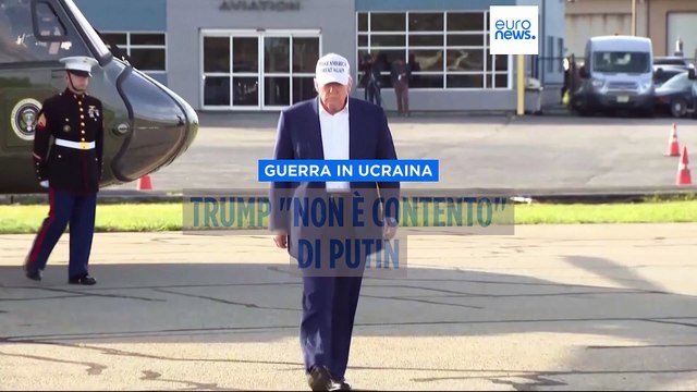Trump rimanda i dazi del 50% per l'Ue, poi commenta la guerra in Ucraina: Non sono contento di Putin