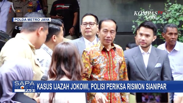 Polisi Periksa Rismon Sianipar Sebagai Saksi Kasus Tudingan Ijazah Palsu Jokowi