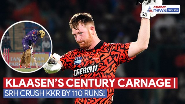 IPL 2025, SRH vs KKR Highlights | Klaasen’s Blazing Century Powers Sunrisers to 110-Run WIN!