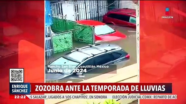 Habitantes de Cuautitlán temen por inundaciones esta temporada de lluvias