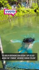 Pelapis Pandelela? Aksi si cilik ini curi tumpuan!