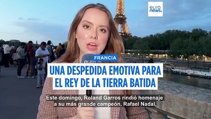 Así fue el homenaje de Roland Garros a Nadal: la leyenda se despide del templo en el que dejó huella