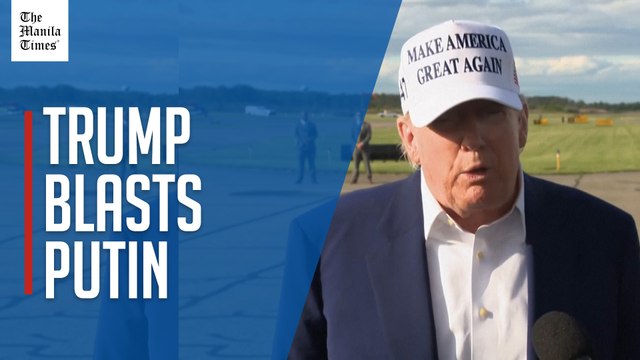 Trump blasts Putin over Ukraine bombings