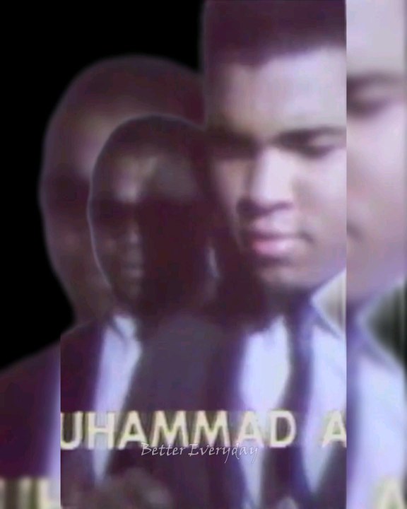 the legend Mohammed Ali