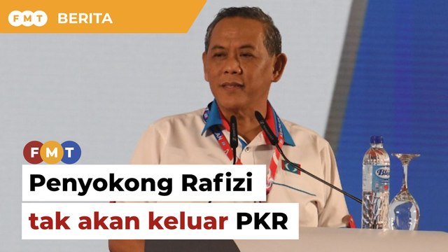 Penyokong kuat Rafizi tak akan keluar PKR, kata naib presiden