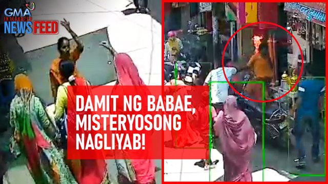 Damit ng babae, misteryosong nagliyab! | GMA Integrated Newsfeed