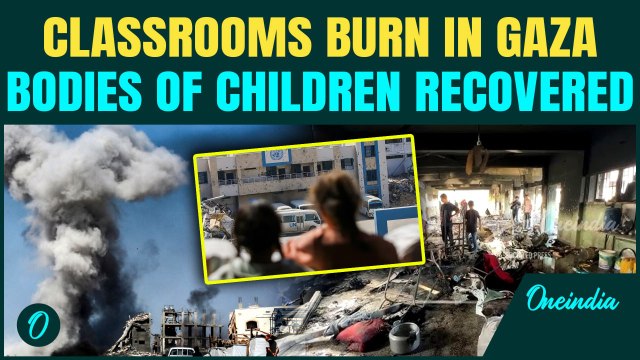 Israeli Airstrike Hits Gaza School Shelter— 24 Dead, Including Kids, Classrooms Turn Into Fire-Traps