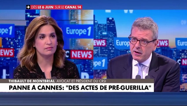 Coupure d’électricité à Cannes : «L’extrême gauche cherche à provoquer le chaos», déclare l'avocat Thibault de Montbrial